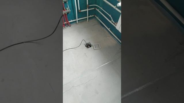 Ввод холодной воды по середине помещения смотреть онлайн