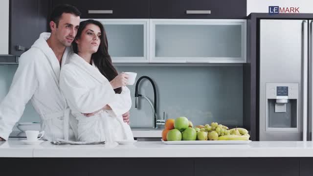 Смеситель для кухни с гибким поворотным изливом. LEMARK SOUL LM6007C смотреть онлайн