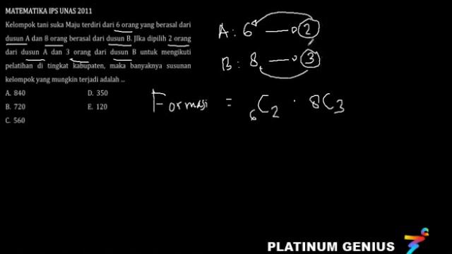 89. Video Tutorial UNAS - SMA - Matematika - IPS - 2011 No 34 смотреть онлайн