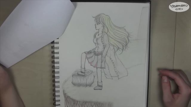 Sketchbook Tour 2015 - Finished a Big Sketchbook! смотреть онлайн