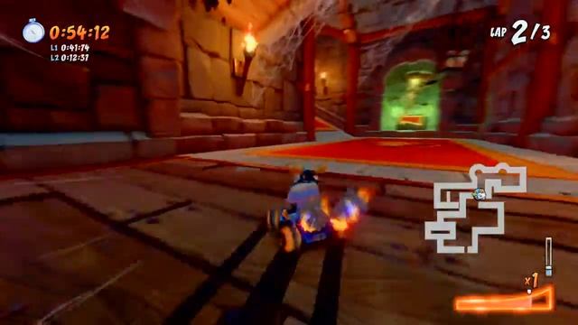 CTR:NF Cortex Castle 1:48.57s смотреть онлайн