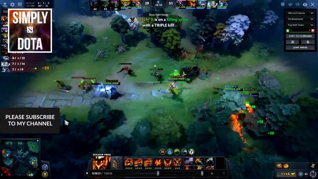 [Simply DotA] Scandal Shadow Fiend DotA 2 Highlights Compilation смотреть онлайн