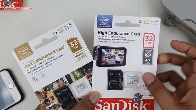 Memori CCTV | SanDisk Max Endurance & SanDisk High Endurance