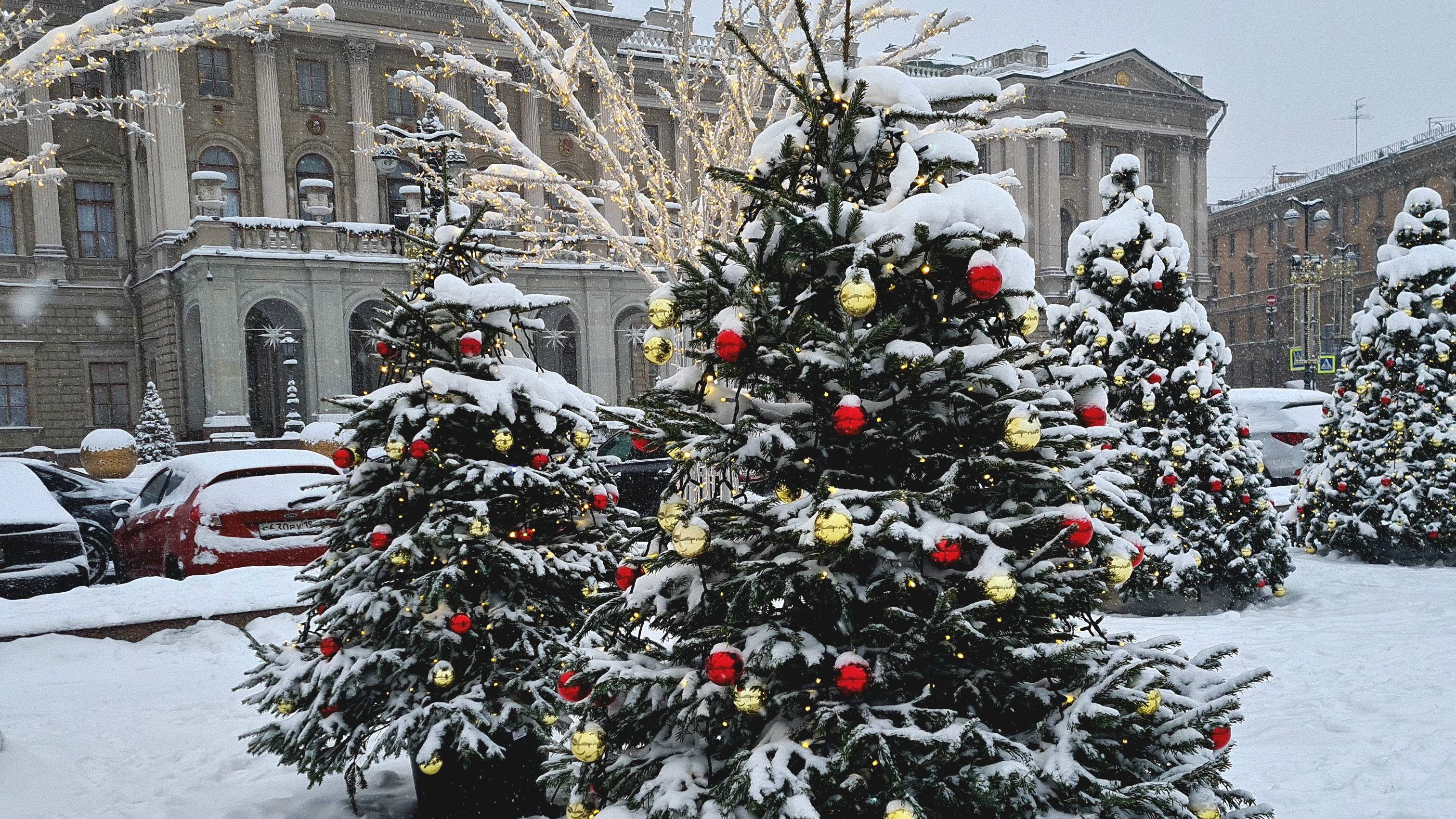 Санкт- Петербург. Снегопад смотреть онлайн