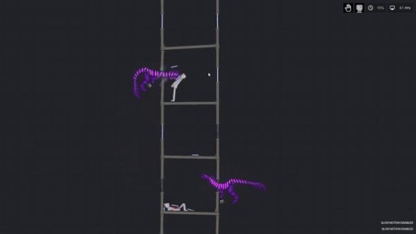 PURPLE MONSTERS attacks PEOPLE! People Playground. #3