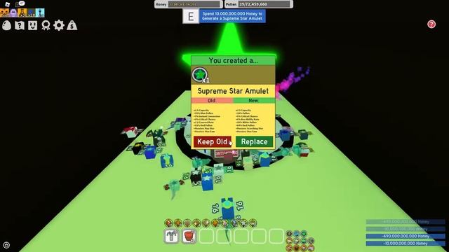 Getting Scorching Star+Star Saw | Bee Swarm Simulator