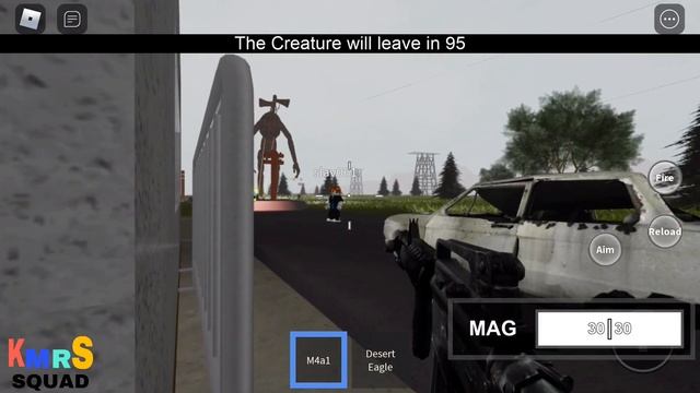 LATE NIGHT GAME TRY TO KILL SIREN HEAD IN CREATURE ATTACK SIMULATOR #roblox смотреть онлайн
