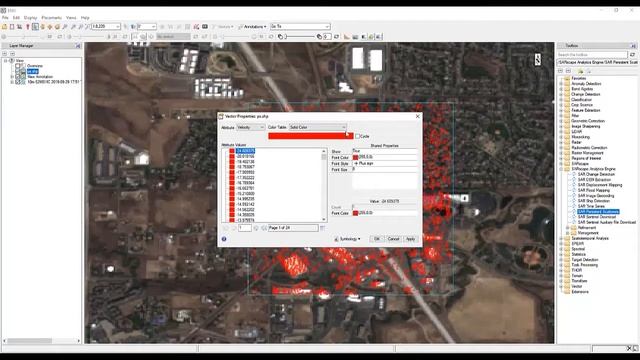 ENVI SARscape Analytics: Persistent Scatterers | DEMO