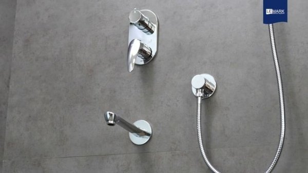 Смеситель Lemark Linara LM0422C для ванны и душа, встраиваемый