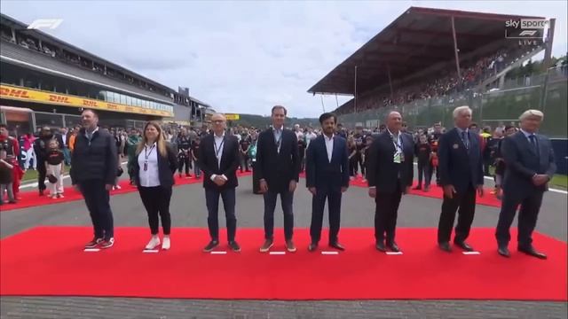 THE NATIONAL ANTHEM OF BELGIUM - FORMULA 1 2023 BELGIAN GRAND PRIX смотреть онлайн
