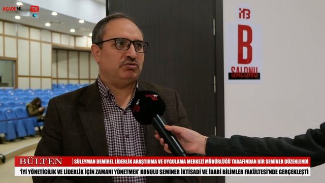 BÜLTEN - SDÜ Kalite Politikası Çerçevesinde Dekan Yardımcılarına "Zaman Yönetimi" Semineri Verildi! смотреть онлайн