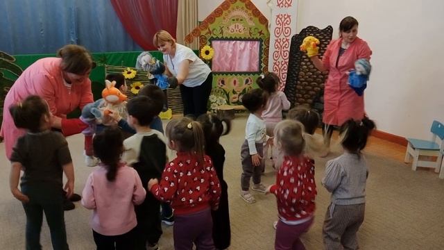 Театр "Колобок" в детском саду смотреть онлайн