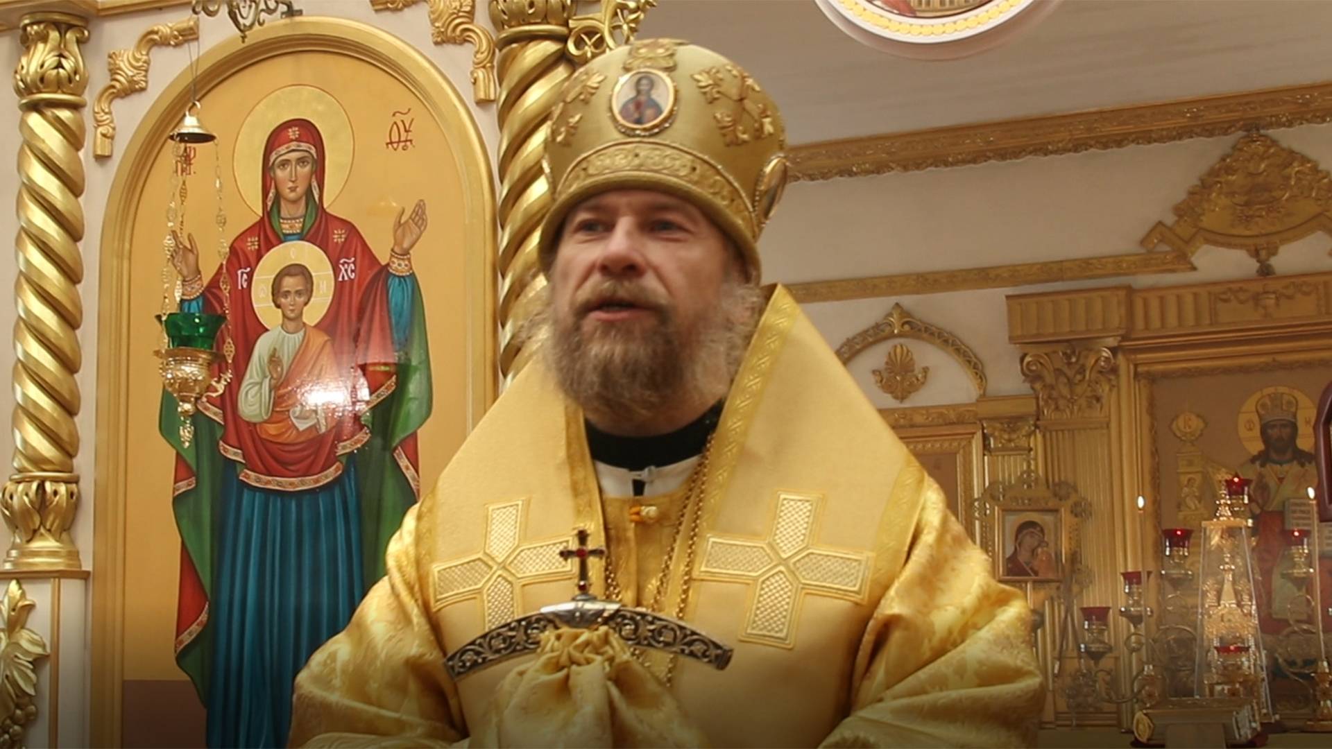Проповедь митрополита Леонтия в Никольском храме смотреть онлайн