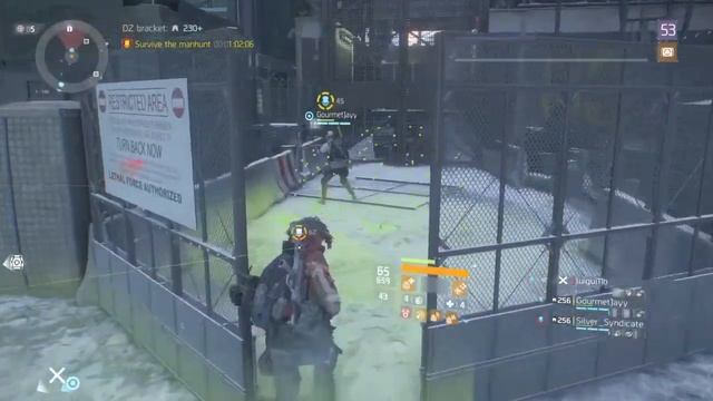 540K Skill Power RECLAIMER DZ Manhunt Game Play -The Division 1.6.1