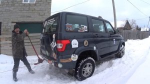 Лебедка ЛР 1 6 т  в действии