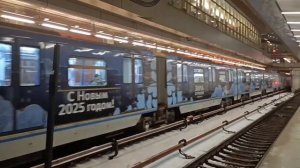 Новогодний Русич отправляется со станции Кунцевская