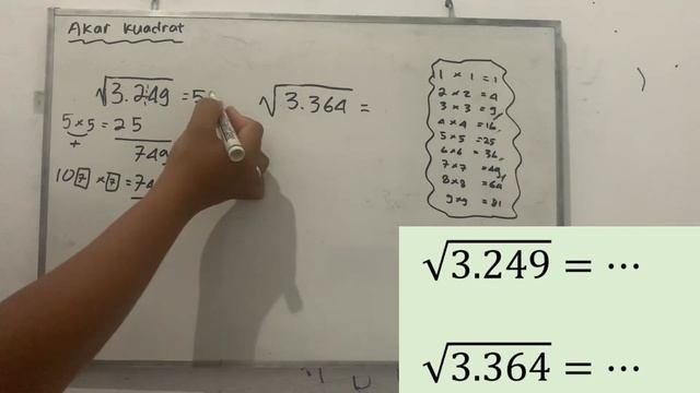 Cara Mencari Nilai Akar Kuadrat смотреть онлайн