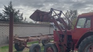 Восстановление тракторного прицепа 2 птс-4. Часть 3. Гидроцилиндр