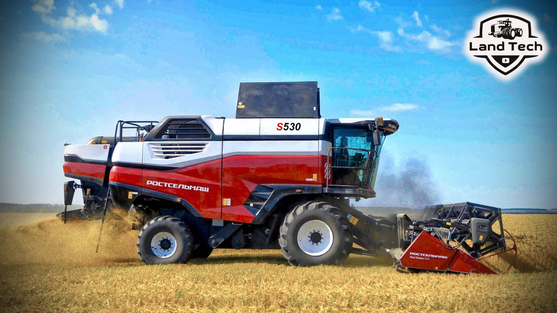 Новый комбайн Ростсельмаш S530 будет самым популярным комбайном в России? Обзор! смотреть онлайн