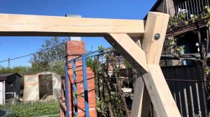 Садовые качели своими руками за пару дней