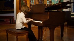 Мирослав Индриков - И.Бах, Трехголосая инвенция си-минор