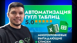 Многоуровневые зависимые выпадающие списки в гугл таблицах! Это легче, чем ты думаешь)