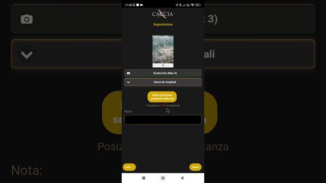 XCaccia - Segnalazione danno da fauna selvatica смотреть онлайн