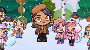 ЗИМА И СНЕГ 🎄 МАГАЗИН ПОДАРКОВ в AVATAR WORLD ИСТОРИЯ 💕 РУТИНА СЕМЬИ 👨👩👧👦 ОБНОВЛЕНИЕ СЕРИАЛ