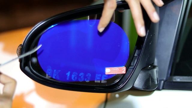 Rainproof Film For Rearview Mirror Test
