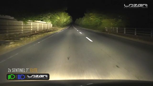 LAZER LAMPS | Sentinel 7" Elite смотреть онлайн