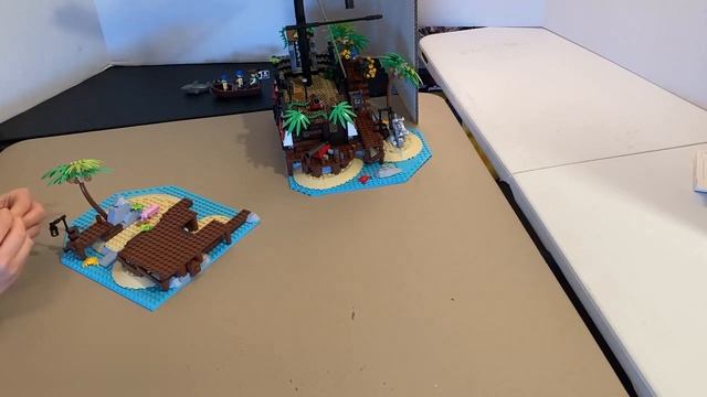 Lego Pirates of Barracuda Bay speed build part two смотреть онлайн