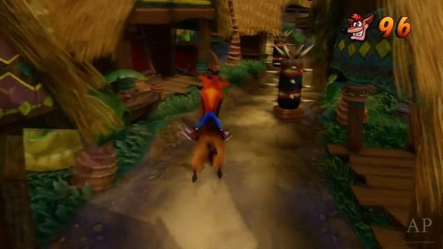 Crash Bandicoot 1 - 100% Walkthrough (All Gems, Color Gems, Keys,Bonuses,Bosses) смотреть онлайн