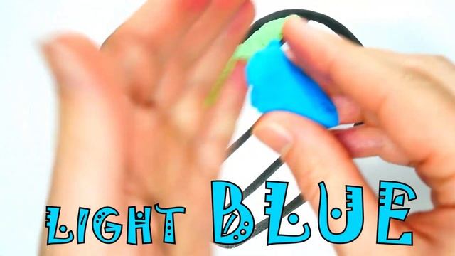 Лепим Сердце из Плей До на Бумаге Учим цвета Сердечко | Coloring Heart Play Doh смотреть онлайн