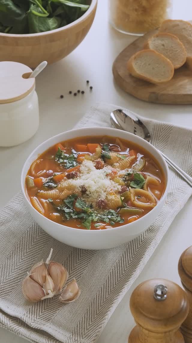 Суп минестроне