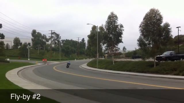 Two Brothers Exhaust on a Honda Hawk #2 - The Fly-By смотреть онлайн