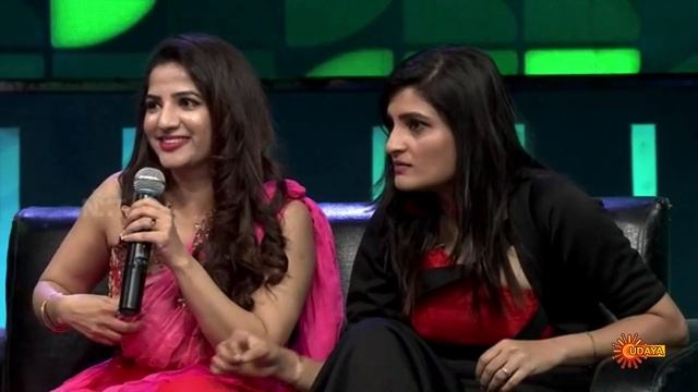Karunya Ram does Masti in Savalge Sai Game show | Udaya TV Throwback смотреть онлайн