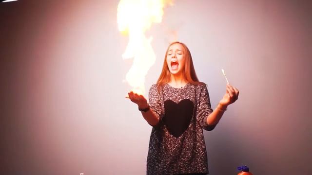 Огненные пузыри!!😨😨😨