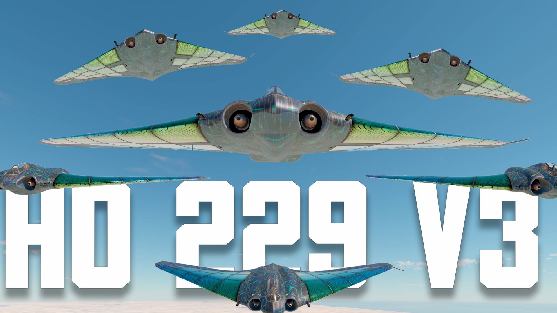 ВСЯ КОМАНДА НА НЛО / Ho 229 V3 / War Thunder Random № 152 смотреть онлайн