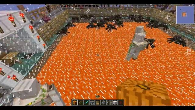#1 Големы vs. Пауки [Арена Minecraft] смотреть онлайн