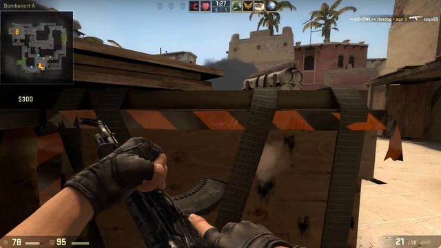CS:GO | Terrorist | Mirage Round 7 | Hotdog | 20.01.16 18:36 смотреть онлайн