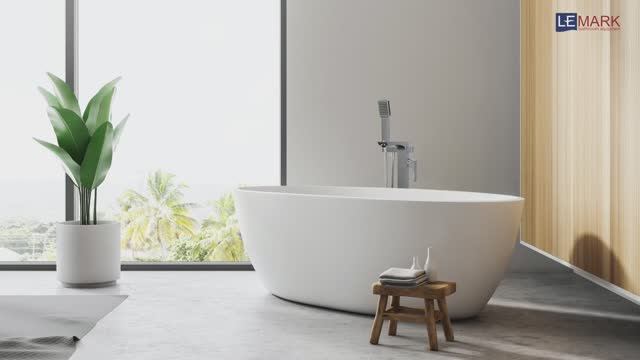 Смеситель для ванны НАПОЛЬНЫЙ UNIT LM4544C смотреть онлайн