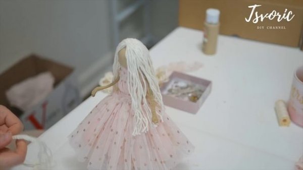 Интерьерная кукла своими руками / DIY TSVORIC