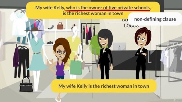 09. 002 English Grammar Adjective Clauses. Non-Defining Clauses_en