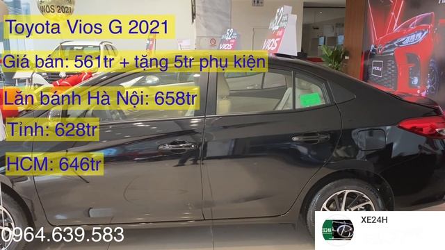Cập nhật giá xe Toyota Vios 2021, Tổng lăn bánh giảm cực Sốc смотреть онлайн