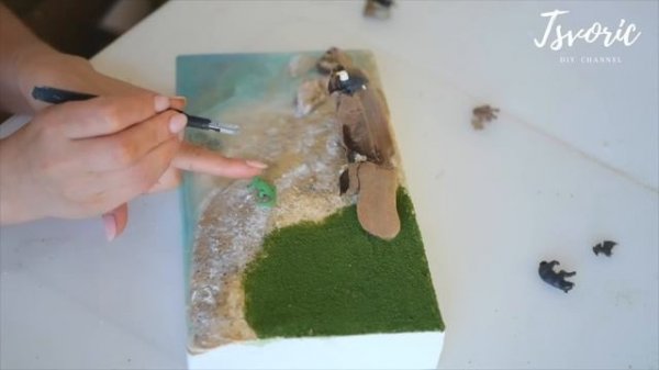 Миниатюра для школьного проекта дочке / DIY TSVORIC