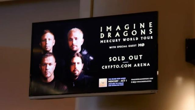 Imagine Dragons Mercury Tour The Crypt Los Angeles California USA March 12, 2022 Concert Music смотреть онлайн