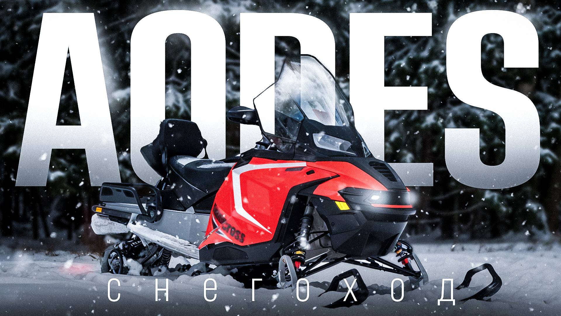 Китайский снегоход Aodes Siberiacross 1000 | ОБЗОР и Тест-Драйв смотреть онлайн