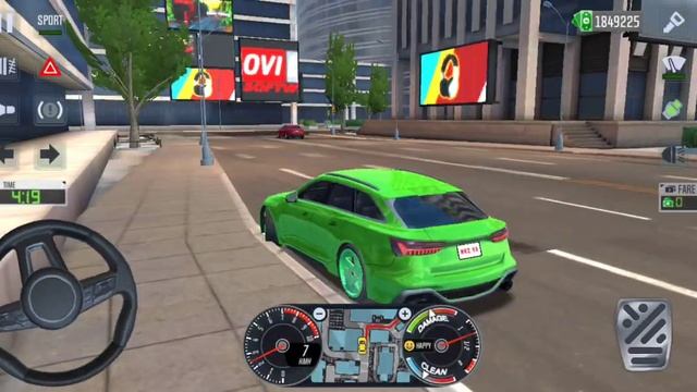 Audi RS6 Taxi Private - Taxi Sim 2020 ! Driving New York City Driving Car - Android Gameplay смотреть онлайн