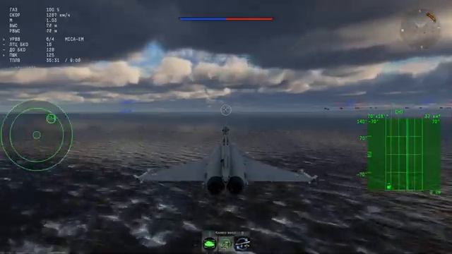 ОХРЕНЕТЬ Rafale C F3 в War Thunder смотреть онлайн