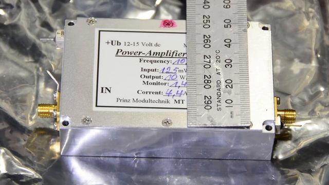 DL2AM 10 GHz 10 Watt Power Amplifier